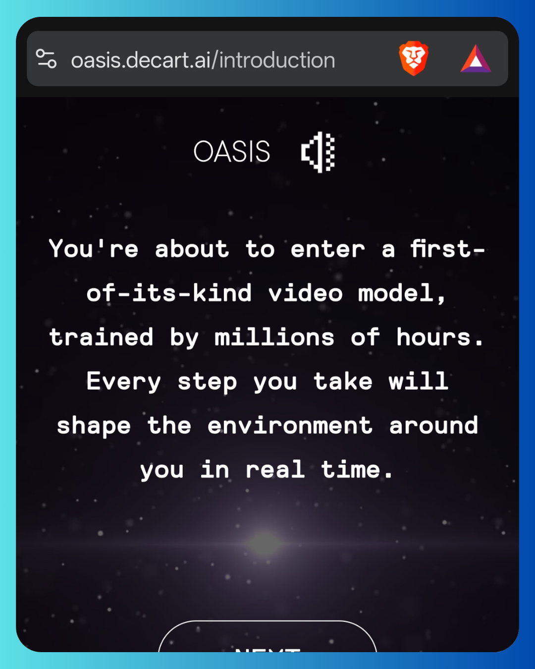 Oasis AI Game